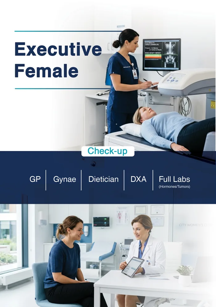Executive Female check-up package