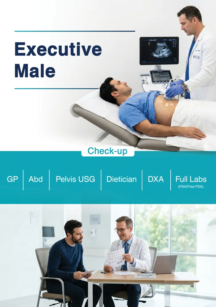 Executive Male check-up package