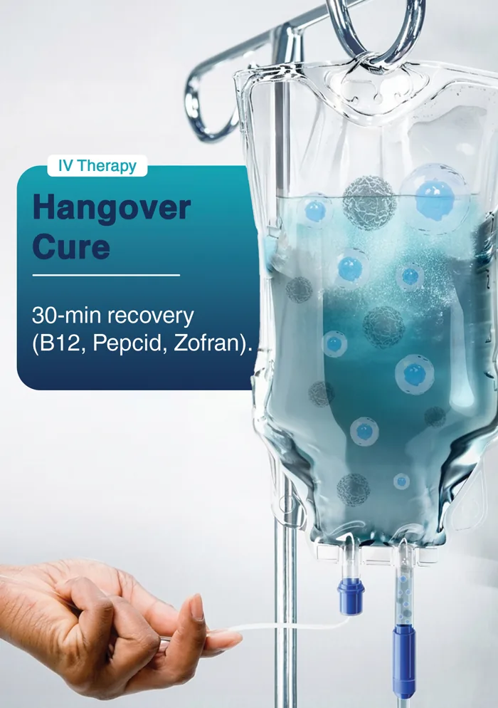 Hangover Cure IV therapy